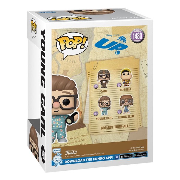 FUNKO POP! 1480 Der junge Carl - Disney Da oben 2
