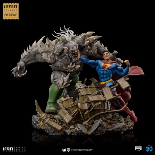 DC Comics Statuette 1/10 BDS Art Scale Superman vs Doomsday heo EU Exclusive 30 cm