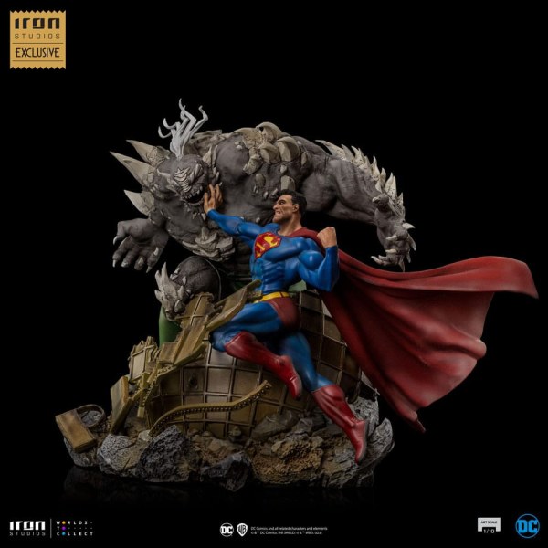DC Comics Statuette 1/10 BDS Art Scale Superman vs Doomsday heo EU Exclusive 30 cm
