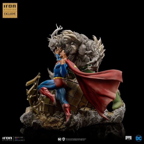 DC Comics Statuette 1/10 BDS Art Scale Superman vs Doomsday heo EU Exclusive 30 cm