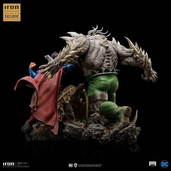 DC Comics Statuette 1/10 BDS Art Scale Superman vs Doomsday heo EU Exclusive 30 cm