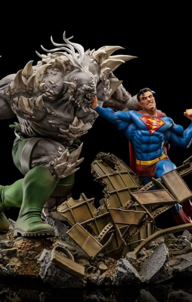 DC Comics Statuette 1/10 BDS Art Scale Superman vs Doomsday heo EU Exclusive 30 cm