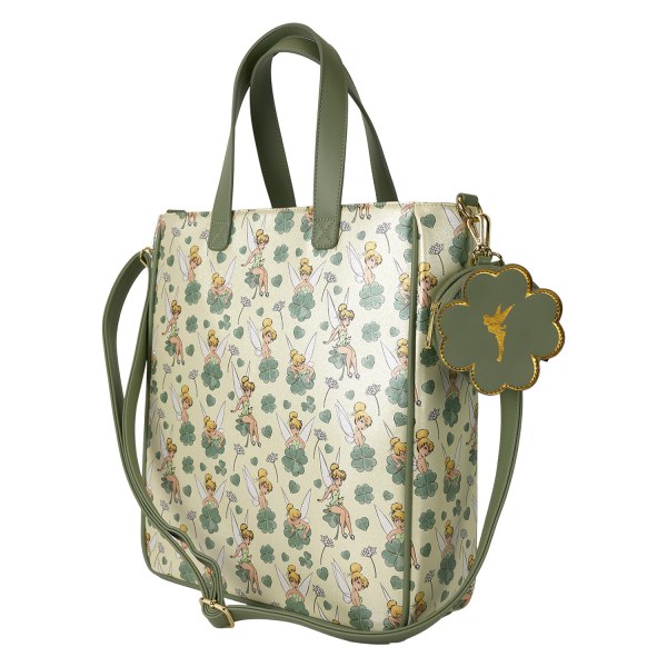 Tragetasche mit 4-Blatt-Kleeblatt-Geldbörse - DISNEY LOUNGEFLY Tinkerbell 4