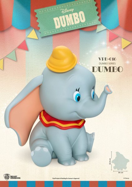 Disney Sparschwein Funktionsfigur Dumbo 34 cm