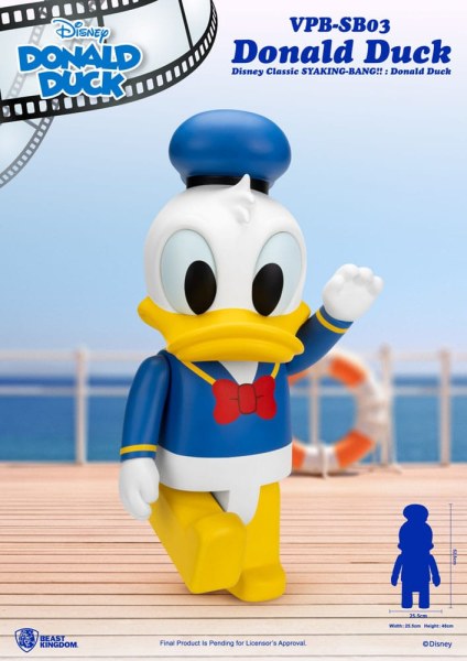 Disney Syaking Bang Mickey und Freunde Donald Duck Vinyl Sparschwein 53 cm