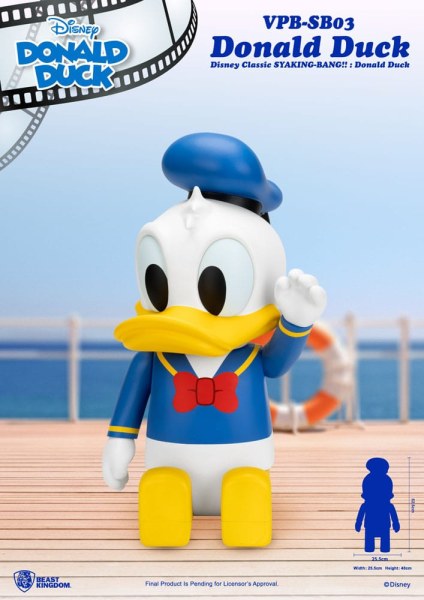 Disney Syaking Bang Mickey und Freunde Donald Duck Vinyl Sparschwein 53 cm