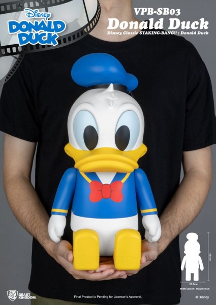 Disney Syaking Bang Mickey und Freunde Donald Duck Vinyl Sparschwein 53 cm
