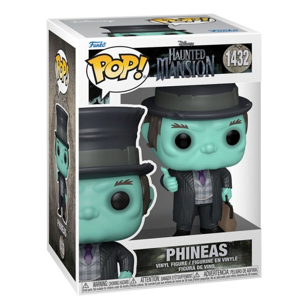 Geisterhaus POP! Disney Vinyl Figur Phineas 9 cm