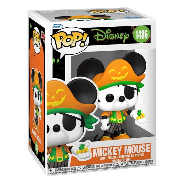 Disney POP! 1486 Vinylfigur Halloween Pirat Mickey 9 cm