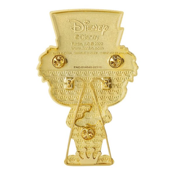 Disney POP! Emaille-Anstecker „Verrückter Hutmacher“ 10 cm
