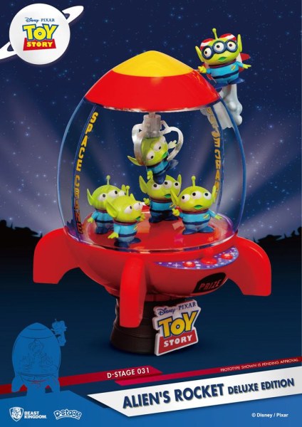 Toy Story diorama PVC D-Stage Aliens Rakete Deluxe Edition 15 cm