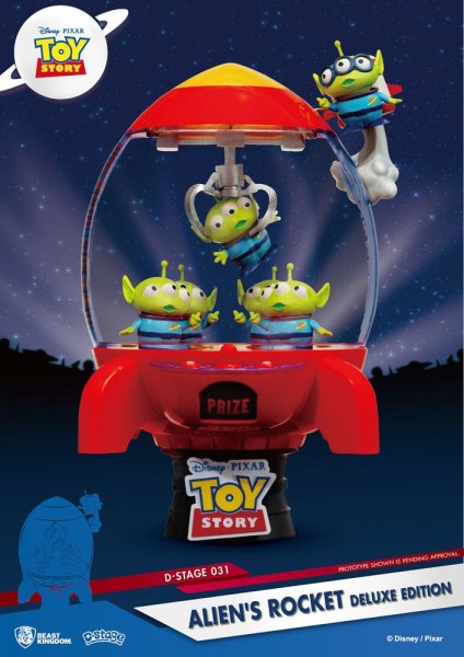 Toy Story diorama PVC D-Stage Aliens Rakete Deluxe Edition 15 cm