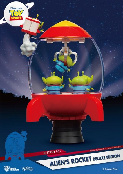 Toy Story diorama PVC D-Stage Aliens Rakete Deluxe Edition 15 cm