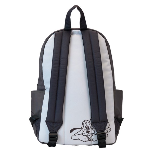 Mickey & Friends Rucksack aus Canvas-Nylon in voller Größe - DISNEY LOUNGEFLY