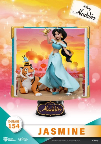Aladdin Buchreihe diorama PVC D-Stage Jasmine 15 cm