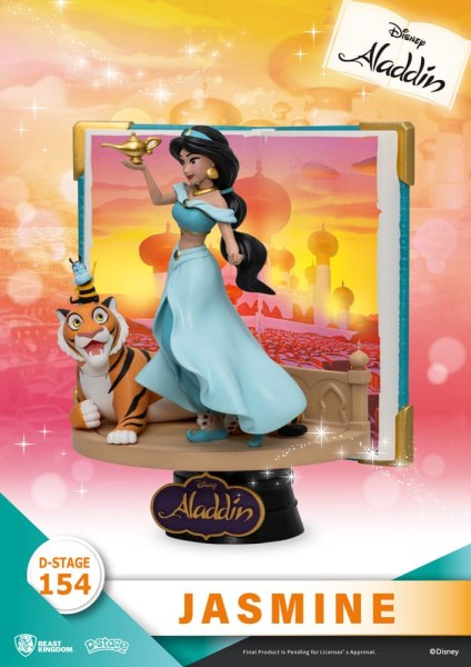 Aladdin Buchreihe diorama PVC D-Stage Jasmine 15 cm