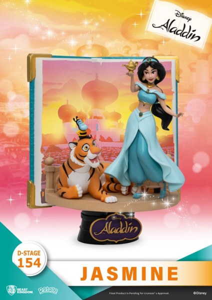 Aladdin Buchreihe diorama PVC D-Stage Jasmine 15 cm
