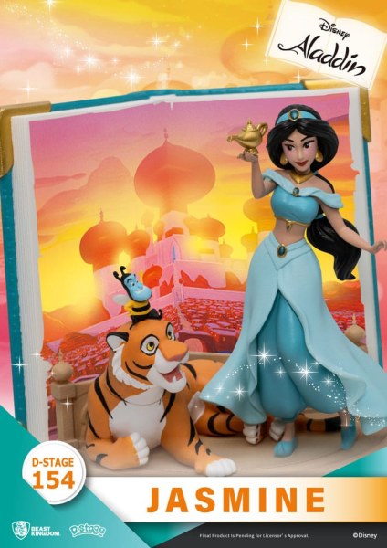 Aladdin Buchreihe diorama PVC D-Stage Jasmine 15 cm