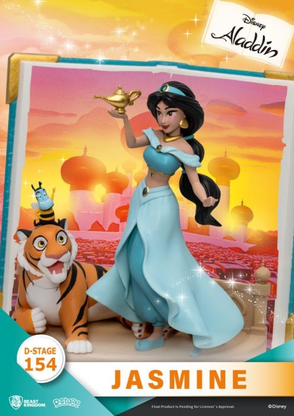 Aladdin Buchreihe diorama PVC D-Stage Jasmine 15 cm