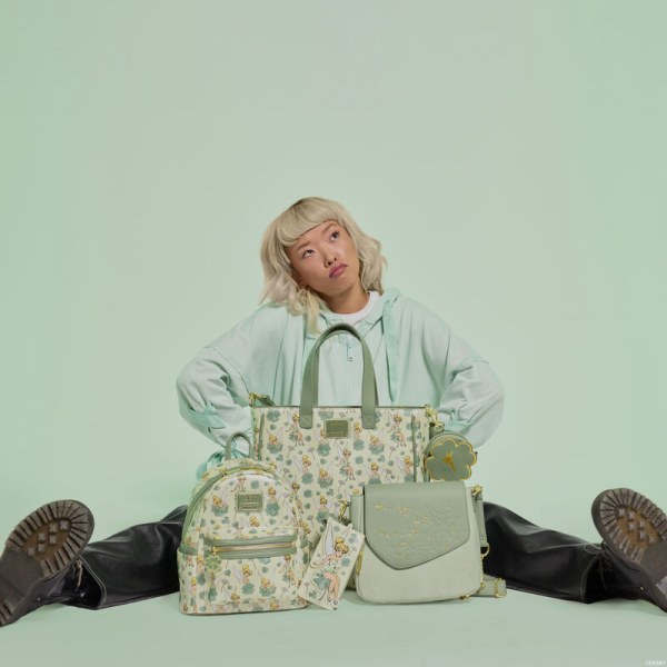 Großer Kartenhalter „Tinkerbell Clover“ – DISNEY LOUNGEFLY