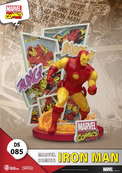 Marvel Comics PVC- diorama D-Stage Iron Man 16 cm