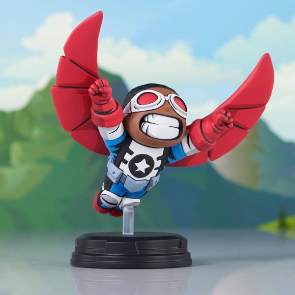Marvel Animated Falcon-Statuette 13 cm