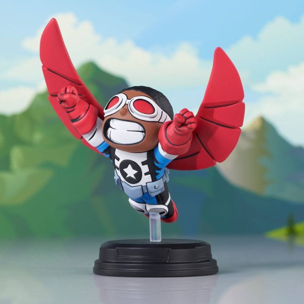 Marvel Animated Falcon-Statuette 13 cm