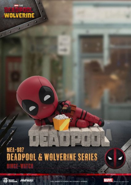 Deadpool 3 Figuren Deadpool & Wolverine Serie Mini Egg Attack Set 8 cm