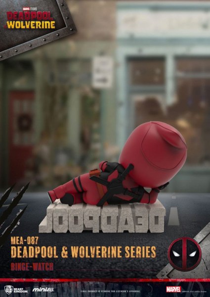 Deadpool 3 Figuren Deadpool & Wolverine Serie Mini Egg Attack Set 8 cm