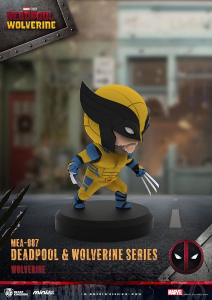 Deadpool 3 Figuren Deadpool & Wolverine Serie Mini Egg Attack Set 8 cm