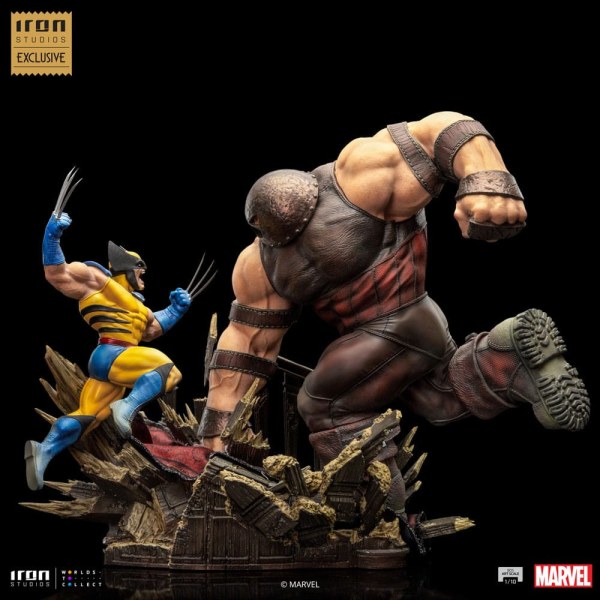 Marvel Statuette 1/10 BDS Art Scale Wolverine vs. Juggernaut heo EU Exclusive 30 cm