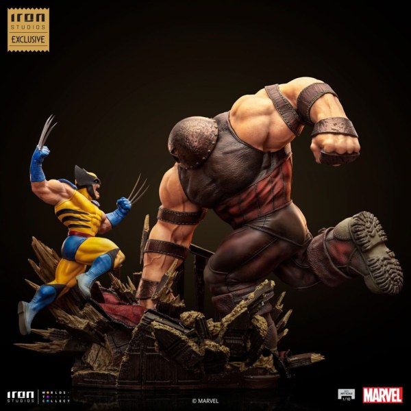Marvel Statuette 1/10 BDS Art Scale Wolverine vs. Juggernaut heo EU Exclusive 30 cm