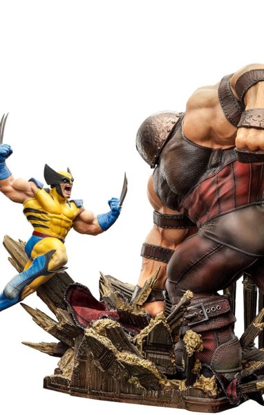 Marvel Statuette 1/10 BDS Art Scale Wolverine vs. Juggernaut heo EU Exclusive 30 cm