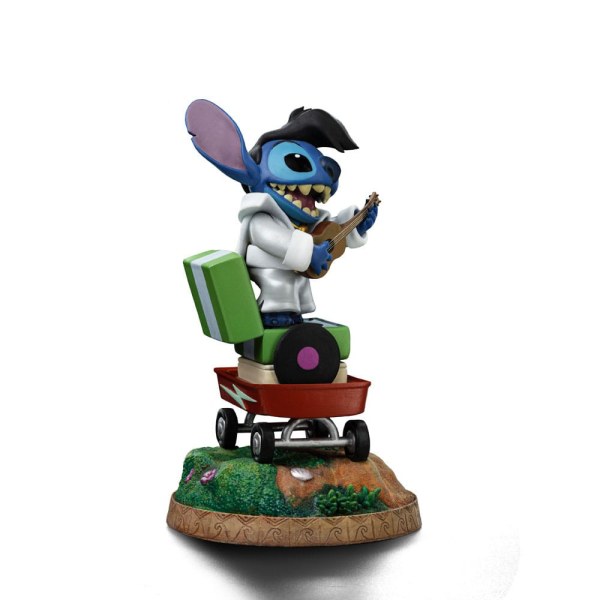 Lilo & Stitch -Statue 1/10 Art Scale Stitch King of Rock 17 cm