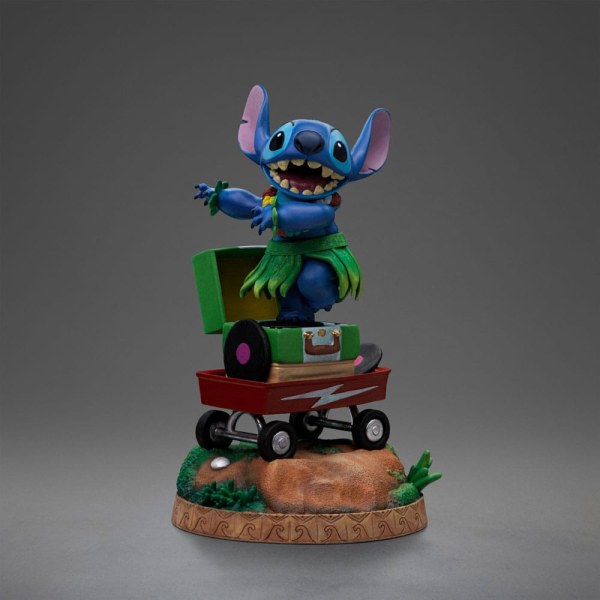 Lilo & Stitch Statue 1/10 Art Scale Stitch Hula 17 cm