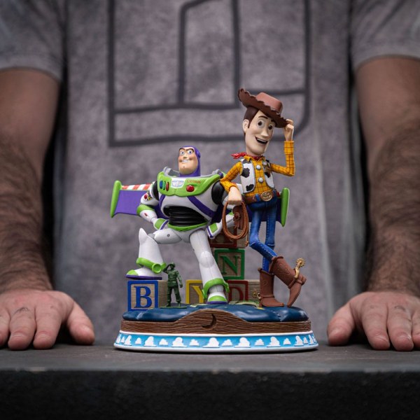 Toy Story-Statue 1/10 Art Scale Deluxe Buzz & Woody 38 cm