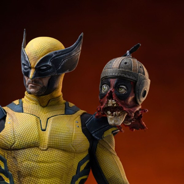 Deadpool 3-Statuette 1/10 Art Scale Wolverine & Headpool 22 cm