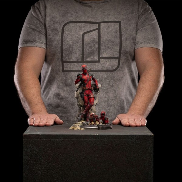 Deadpool 3-Statue 1/10 Art Scale Deadpool 21 cm