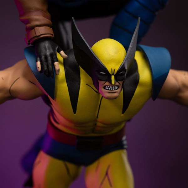 Marvel Statue 1/10 Art Scale Deluxe X-Men´97 Gambit & Wolverine 29 cm