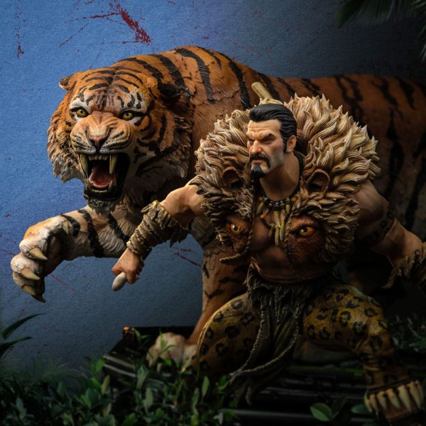 Spider-Man vs. Villains-Statuette 1/10 BDS Art Scale Kraven Diorama 22 cm