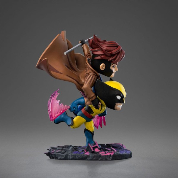 X-Men 97 Mini Co. PVC-Figur Gambit und Wolverine 23 cm