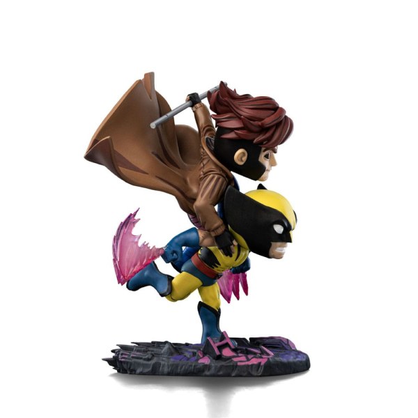 X-Men 97 Mini Co. PVC-Figur Gambit und Wolverine 23 cm