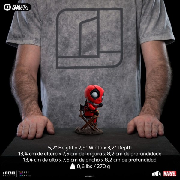 Marvel Deadpool & Wolverine Mini Co. PVC Deadpool Figur 13 cm