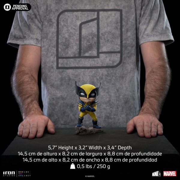 Marvel Deadpool & Wolverine Mini Co. PVC Wolverine Figur 13 cm
