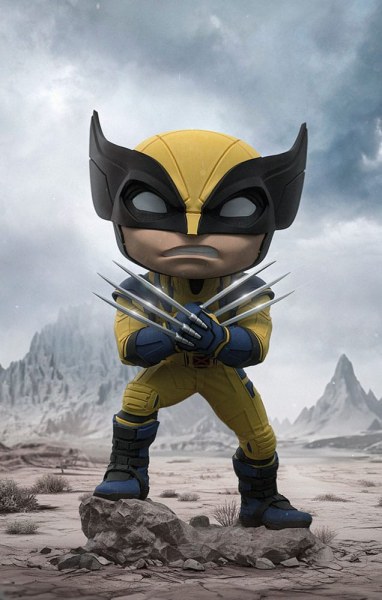Marvel Deadpool & Wolverine Mini Co. PVC Wolverine Figur 13 cm