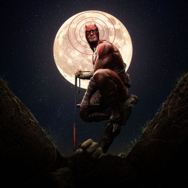 Marvel Statue 1/10 Art Scale Deluxe Daredevil Unleashed 22 cm