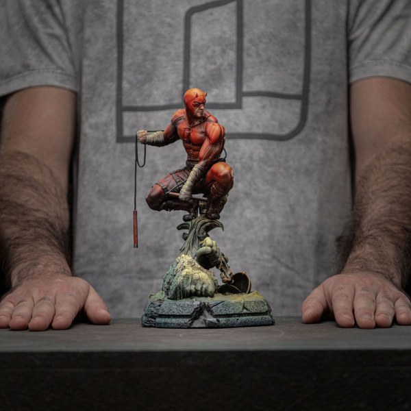 Marvel Statue 1/10 Art Scale Deluxe Daredevil Unleashed 22 cm