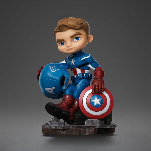 Avengers Infinity Saga Mini Co. PVC-Figur Captain America 14 cm