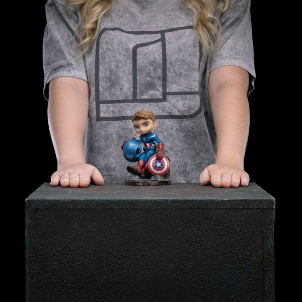 Avengers Infinity Saga Mini Co. PVC-Figur Captain America 14 cm