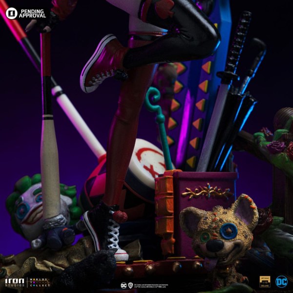 DC Comics -Statue 1/10 Art Scale Deluxe Harley Quinn (Gotham City Sirens) 22 cm